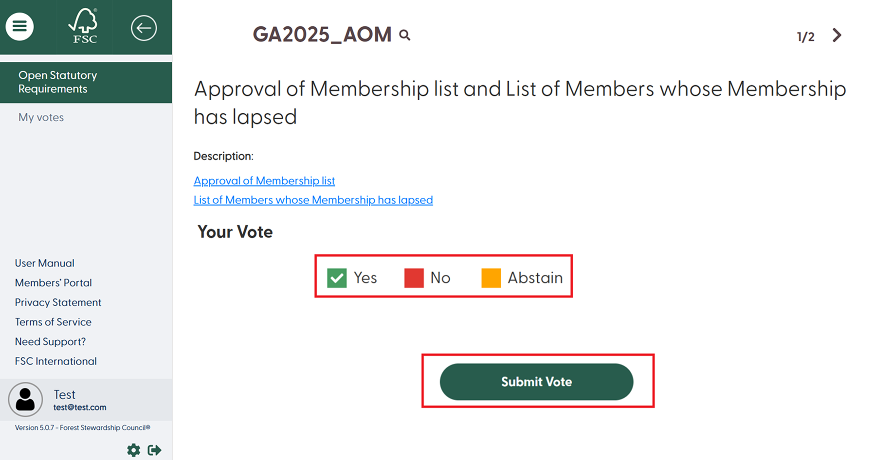 StatutoryVoting