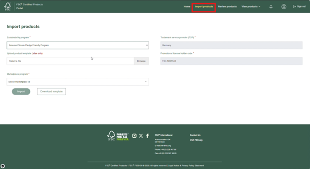 Start the Import Process