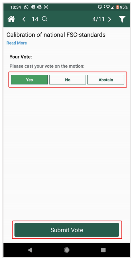GA voting app vote mobile